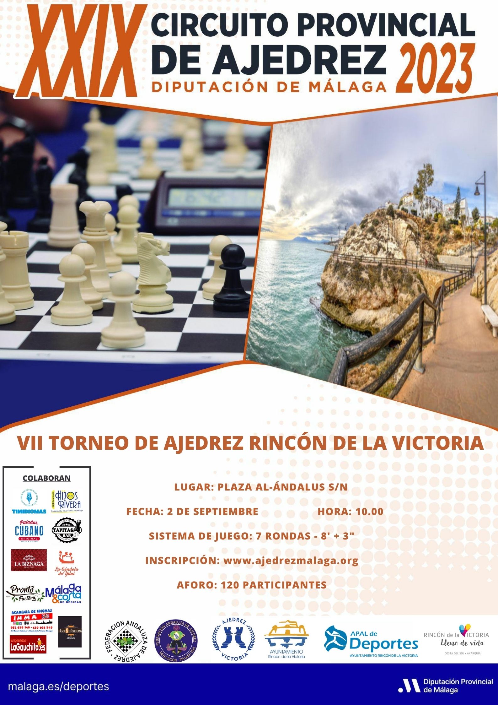 Rincón de la Victoria acoge el VII Torneo de Ajedrez - Malaguear