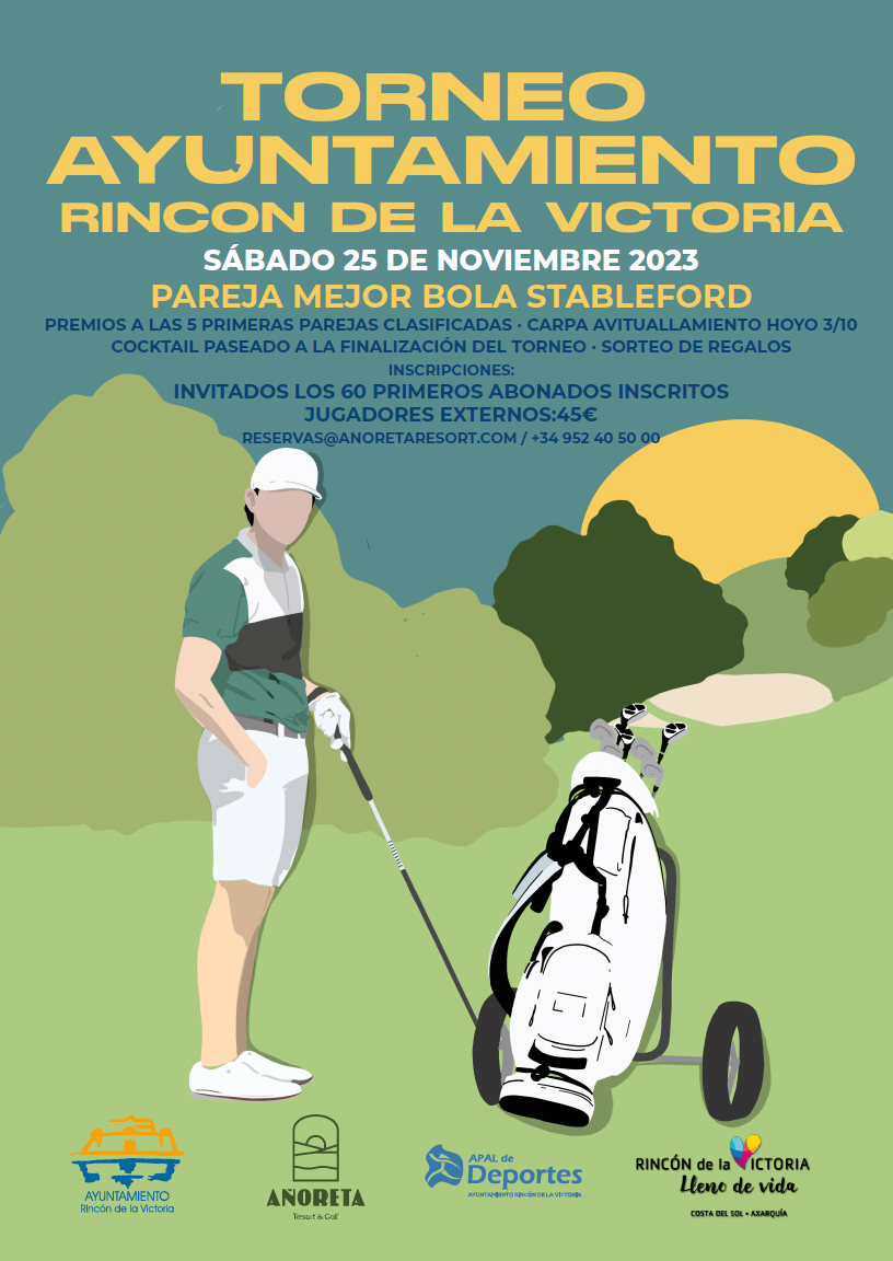 Torneo de golf, en Rincón de la Victoria - Malaguear