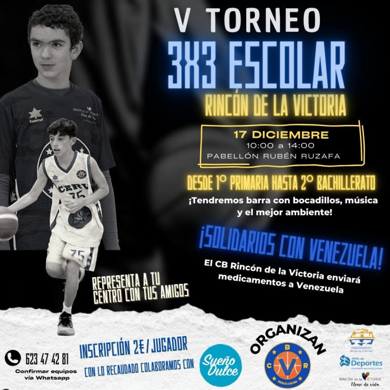 Torneo 3x3 escolar, en Rincón de la Victoria - Malaguear