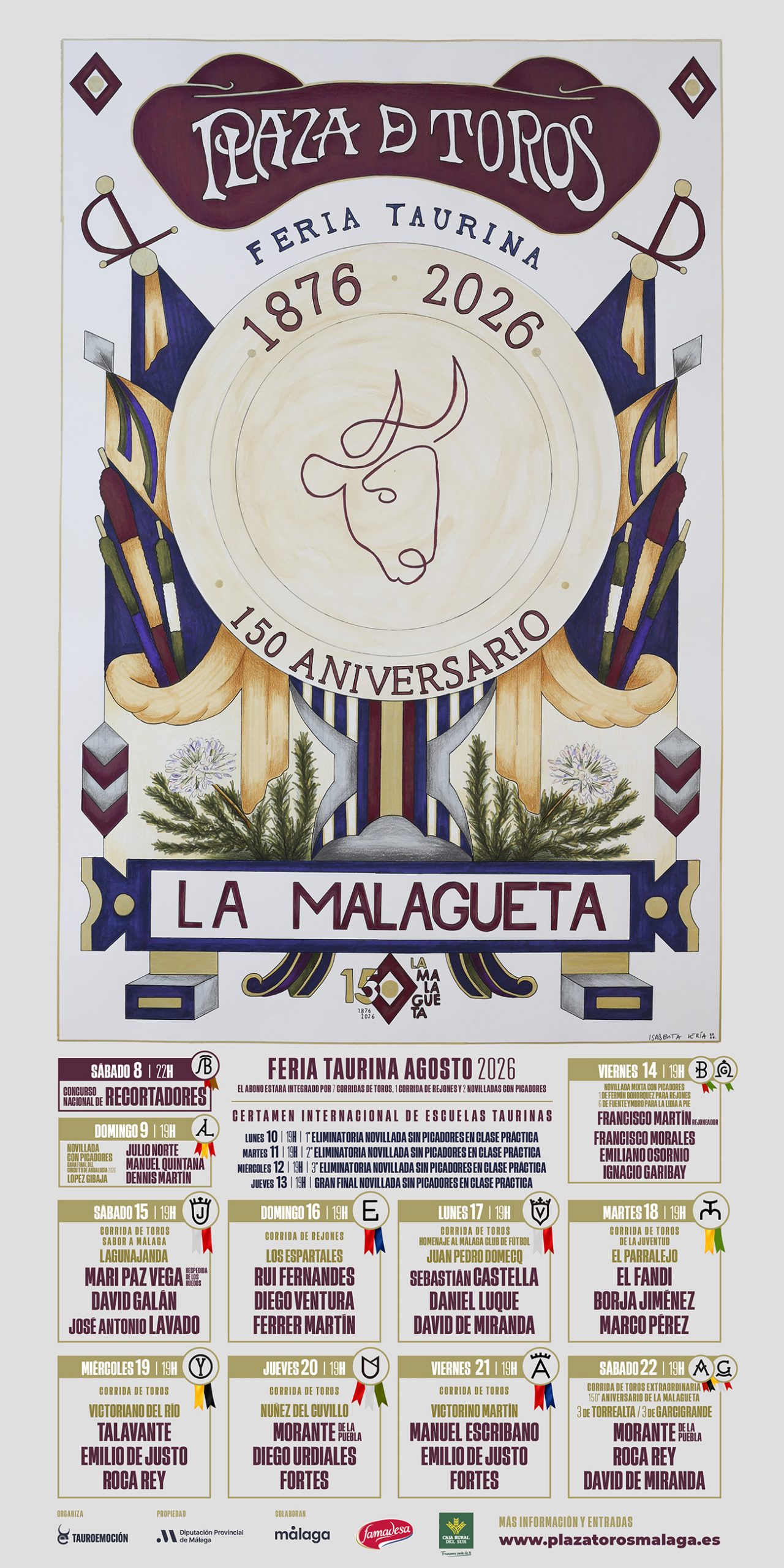 toros-malaga-carteles-agosto-2026